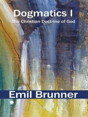 cover image of Dogmatics I